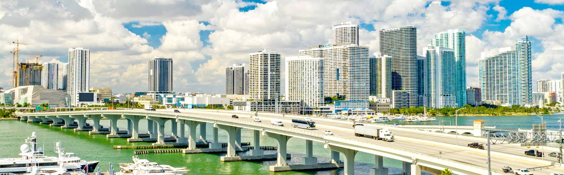 Miami, FL Downtown Skyline