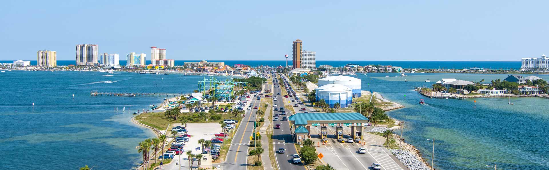 causeway to Pensacola Beach