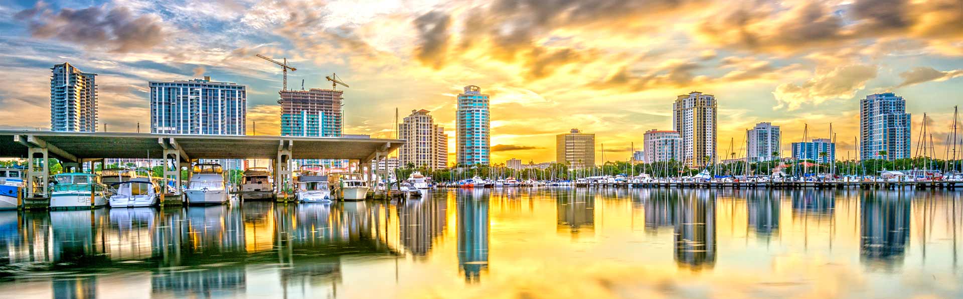 St Petersburg, FL Skyline
