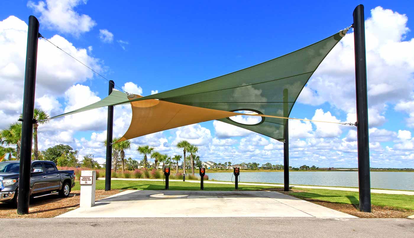 Electric Car Charging Stations at Babcock Ranch