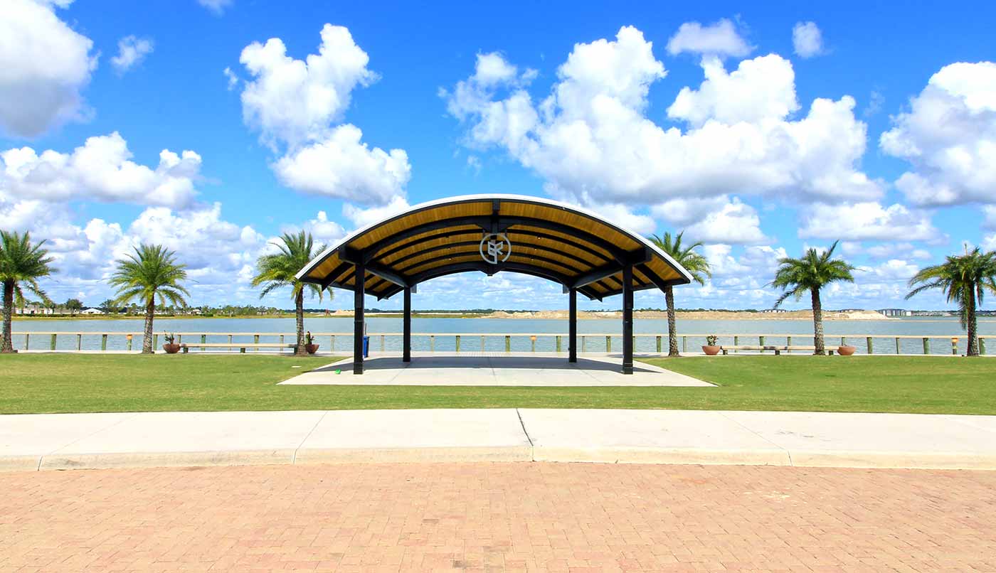 Founder's Square Band Shell for Community Events