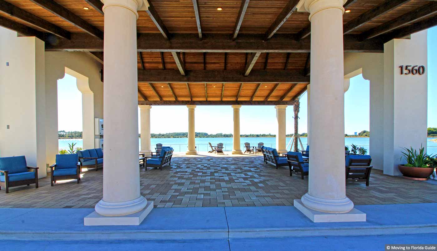 Waterside Place Pavilion with Expansive Water Views