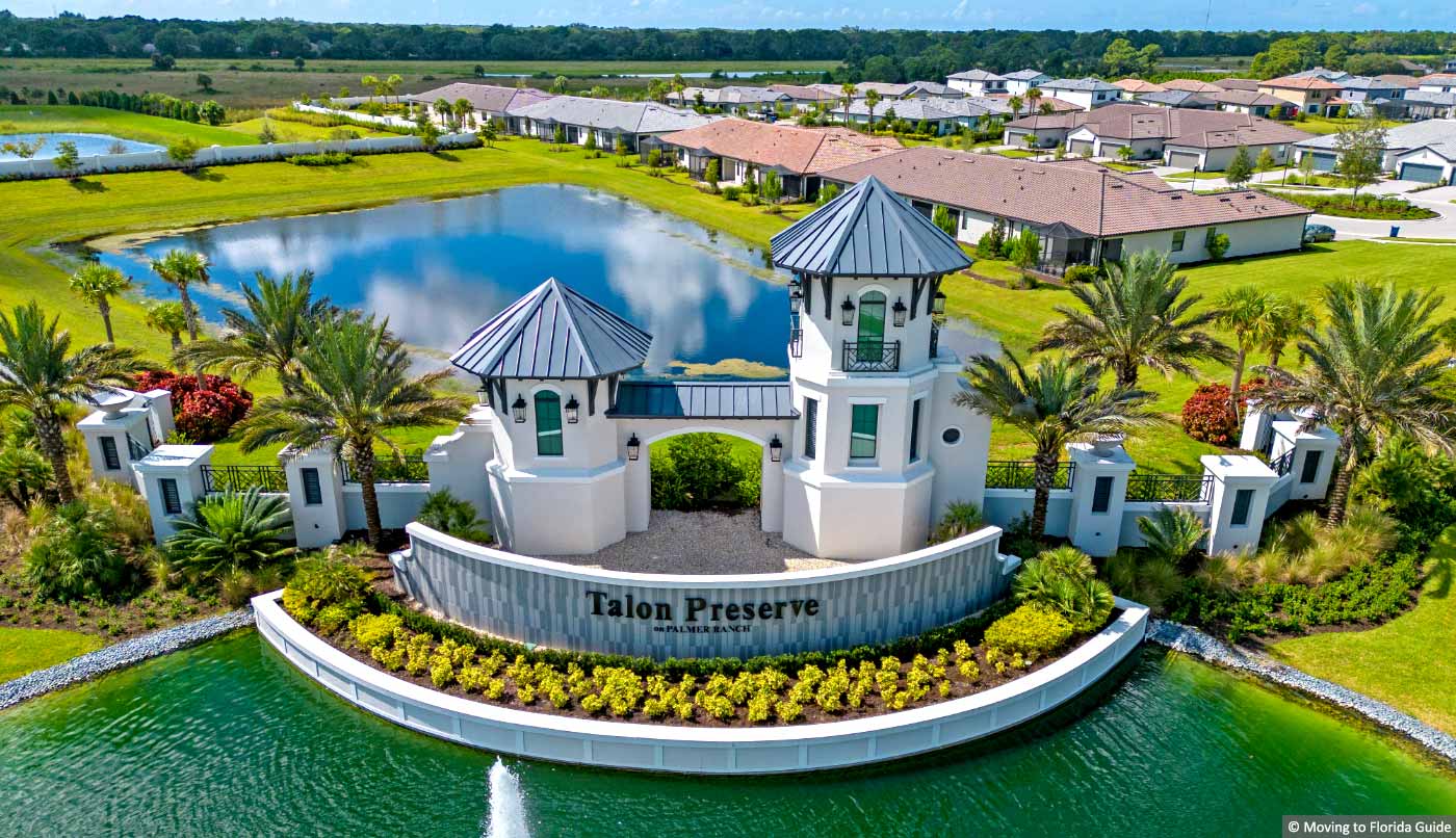 Talon Preserve - Community Entrance Sign