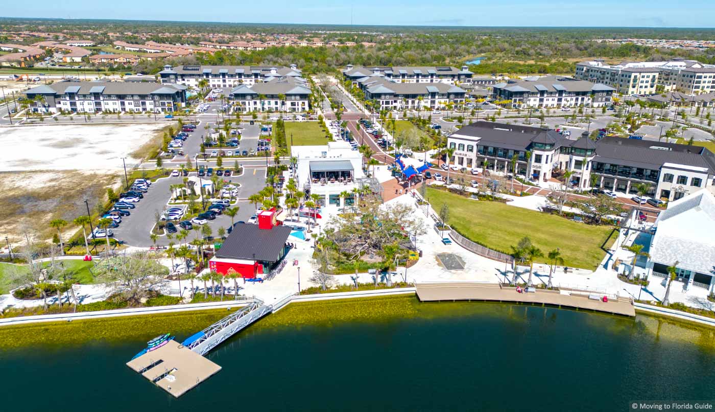 Downtown Wellen Park - Town Center Overlooking Grand Lake