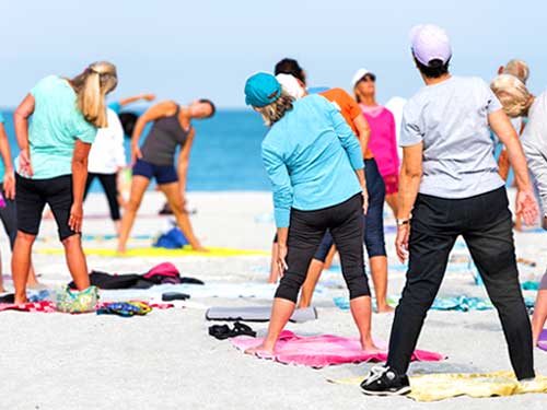 Yoga on the Beach